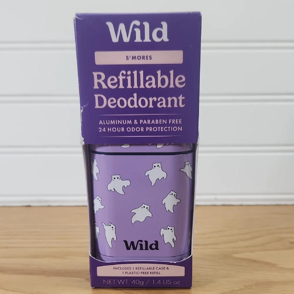Wild S'mores Refillable Deodorant Ghost - Picture 1 of 5